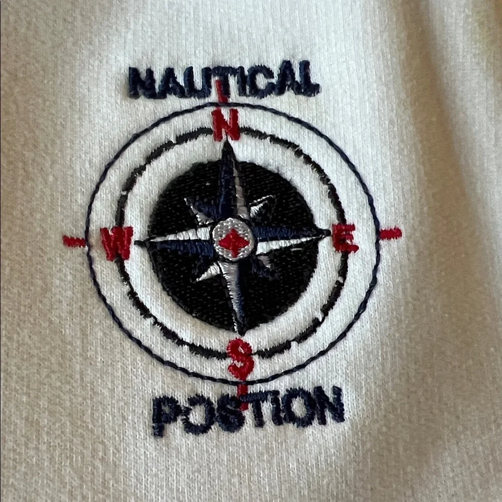 Vintage Dani Nautical Position Kids' Classic White Crewneck Sweatshirt​